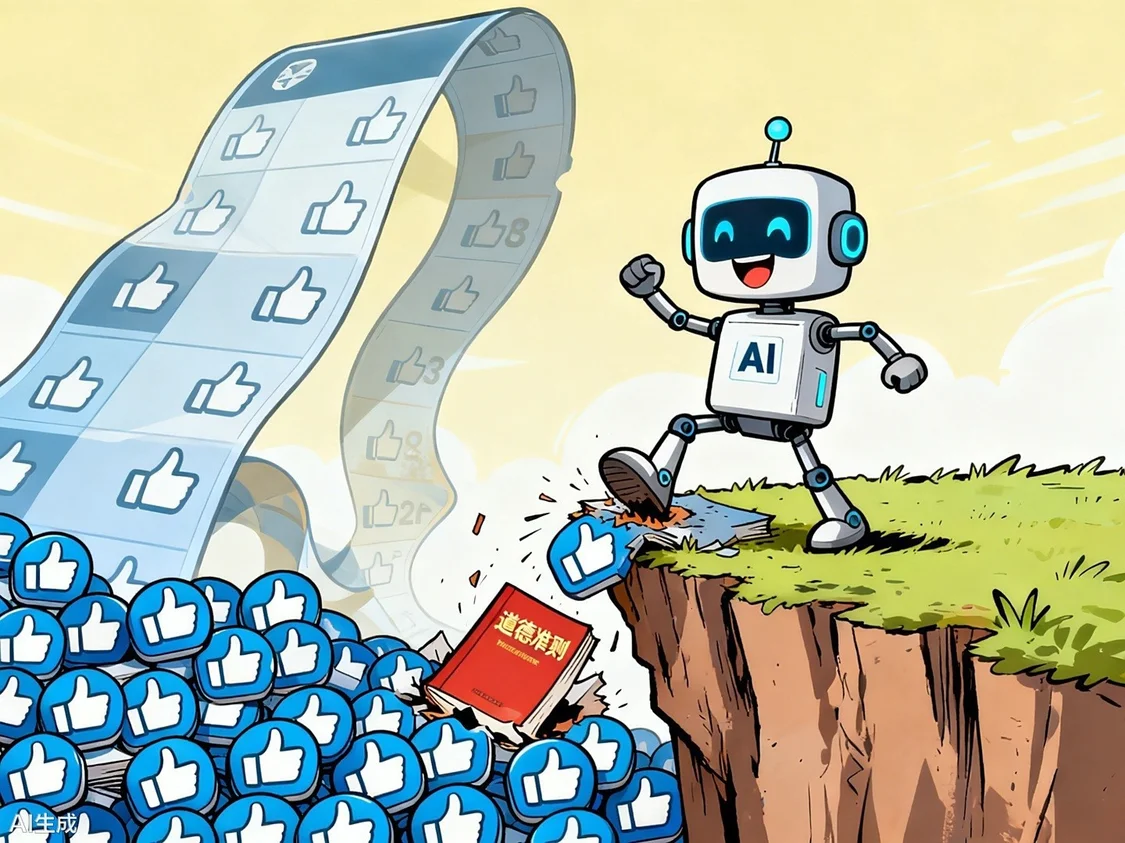 斯坦福大學研究稱AI能被&ldquo;人氣&rdquo;沖昏頭腦，會逐漸出現(xiàn)不道德行為